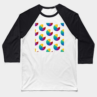 Beach balls Pattern Baseball T-Shirt